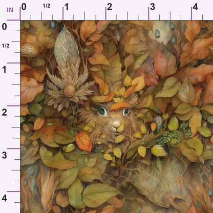 Enchanted Woodland Pattern 1 Minky Fabric