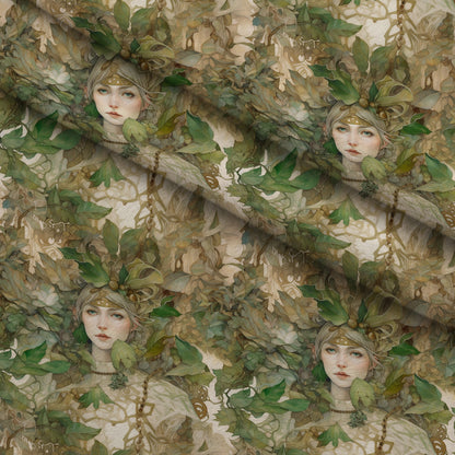 Enchanted Woodland Pattern 2 Minky Fabric
