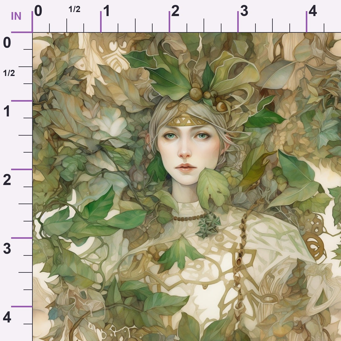 Enchanted Woodland Pattern 2 Minky Fabric