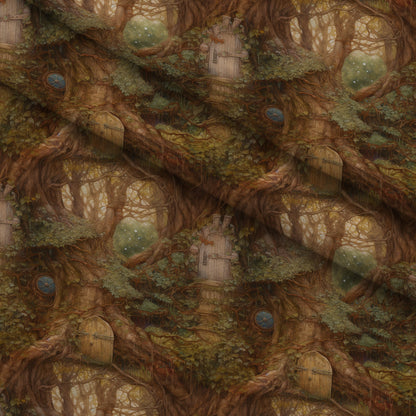 Enchanted Woodland Pattern 4 Minky Fabric