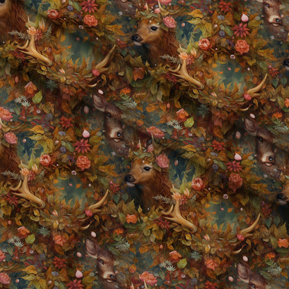 Enchanted Woodland Pattern 7 Minky Fabric