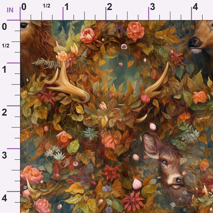 Enchanted Woodland Pattern 7 Minky Fabric