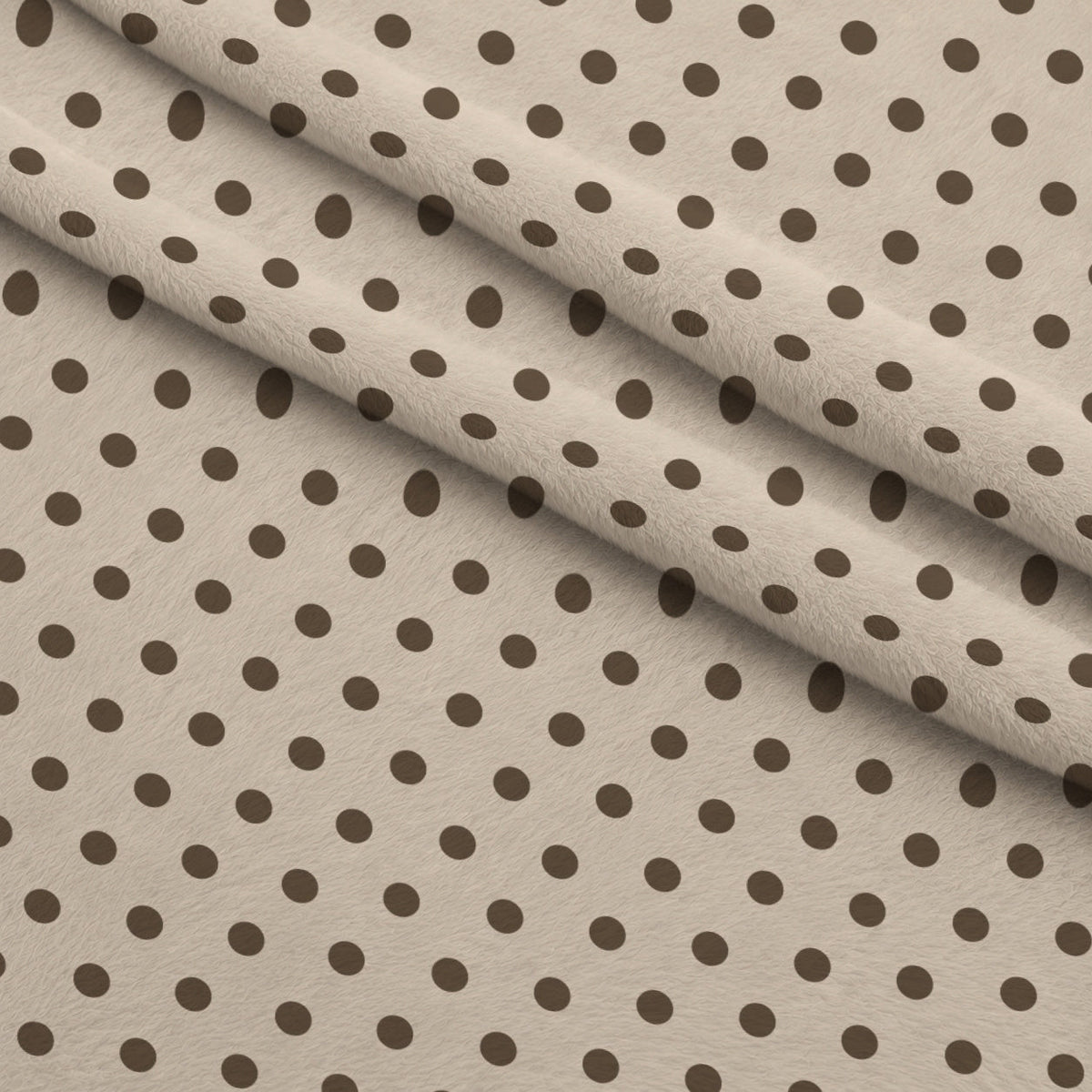 Espresso Lettering Pattern 2 Minky Fabric
