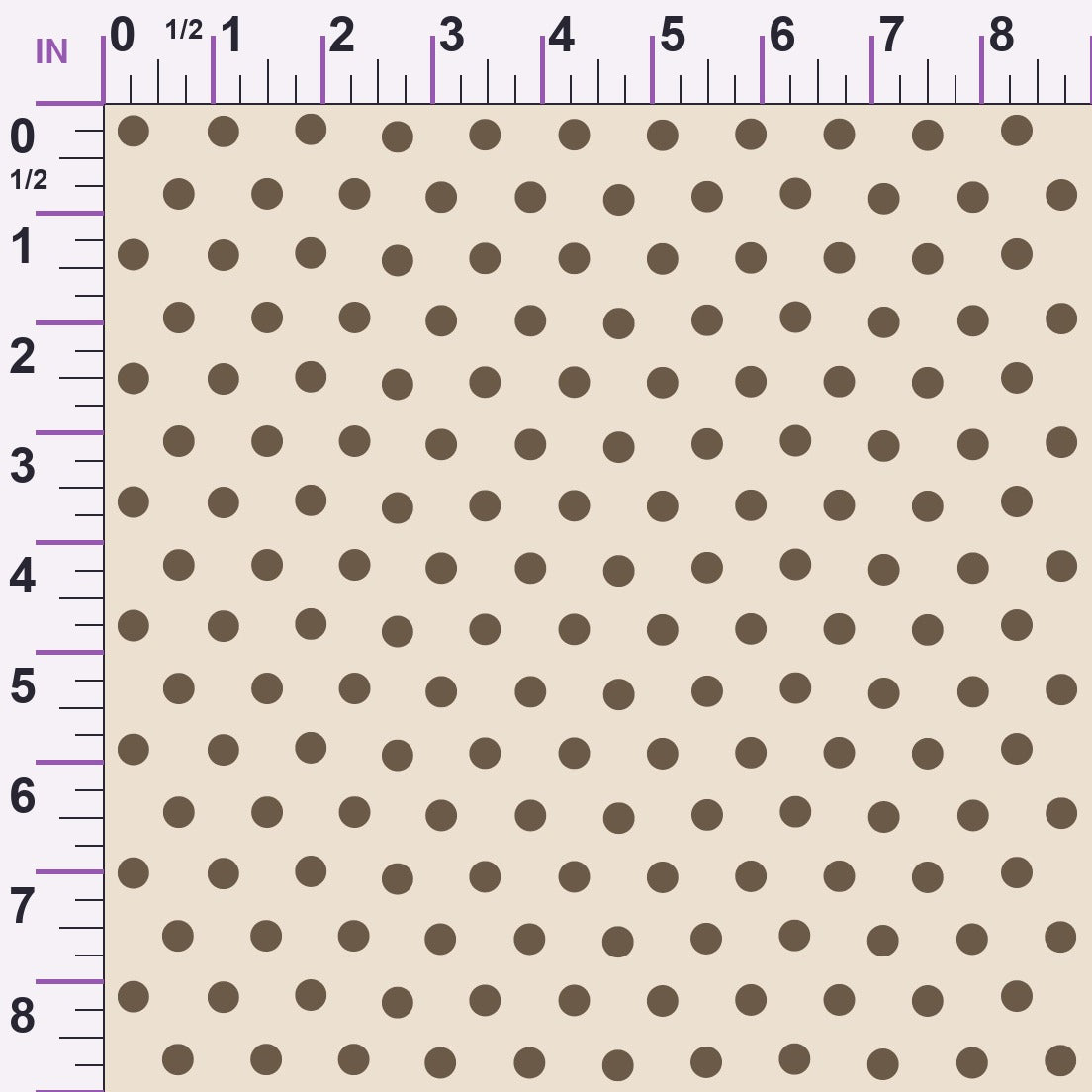 Espresso Lettering Pattern 2 Minky Fabric