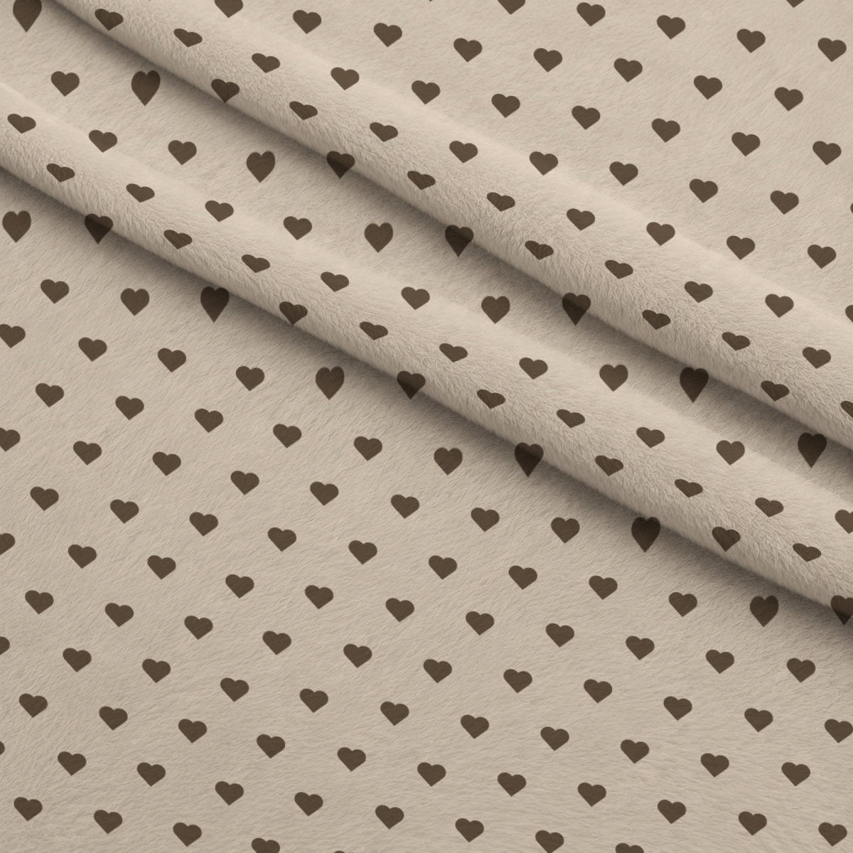 Espresso Lettering Pattern 4 Minky Fabric