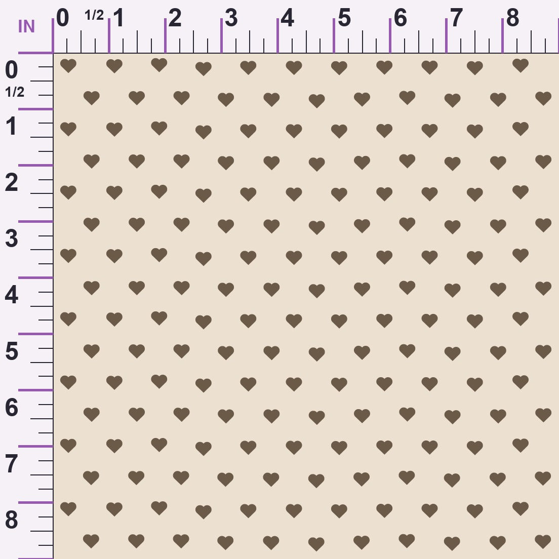 Espresso Lettering Pattern 4 Minky Fabric
