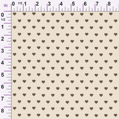 Espresso Lettering Pattern 4 Minky Fabric