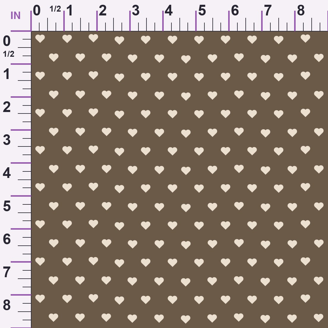 Espresso Lettering Pattern 5 Minky Fabric