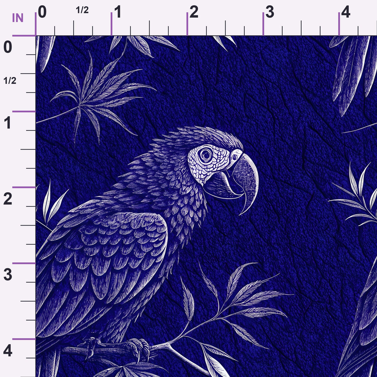 Etched Garden Toile Pattern 10 Minky Fabric