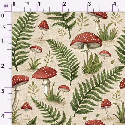 Etched Garden Toile Pattern 2 Minky Fabric