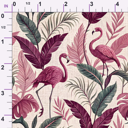 Etched Garden Toile Pattern 4 Minky Fabric