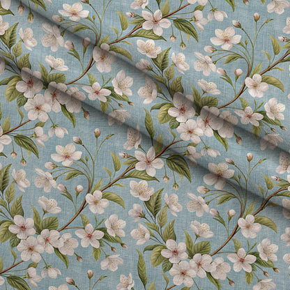 Etched Garden Toile Pattern 5 Minky Fabric