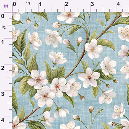 Etched Garden Toile Pattern 5 Minky Fabric