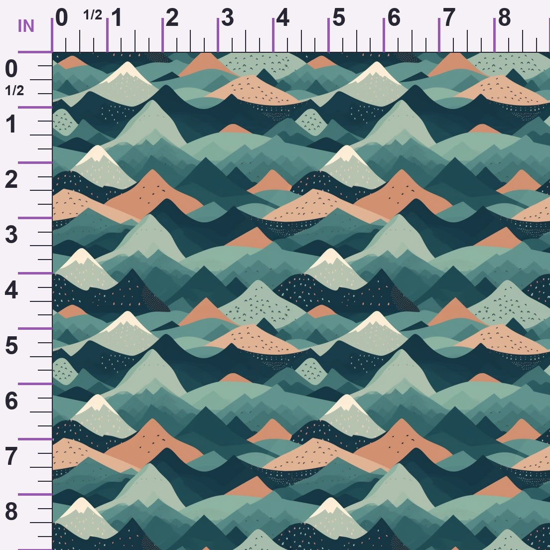Evergreen Campfire Nights Pattern 8 Minky Fabric