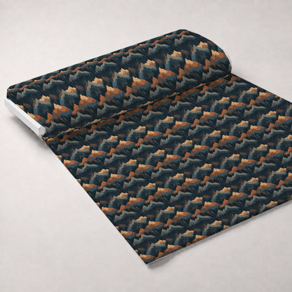 Evergreen Campfire Nights Pattern 9 Minky Fabric