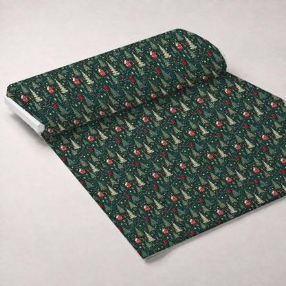 Evergreen Glow Pattern 5 Minky Fabric