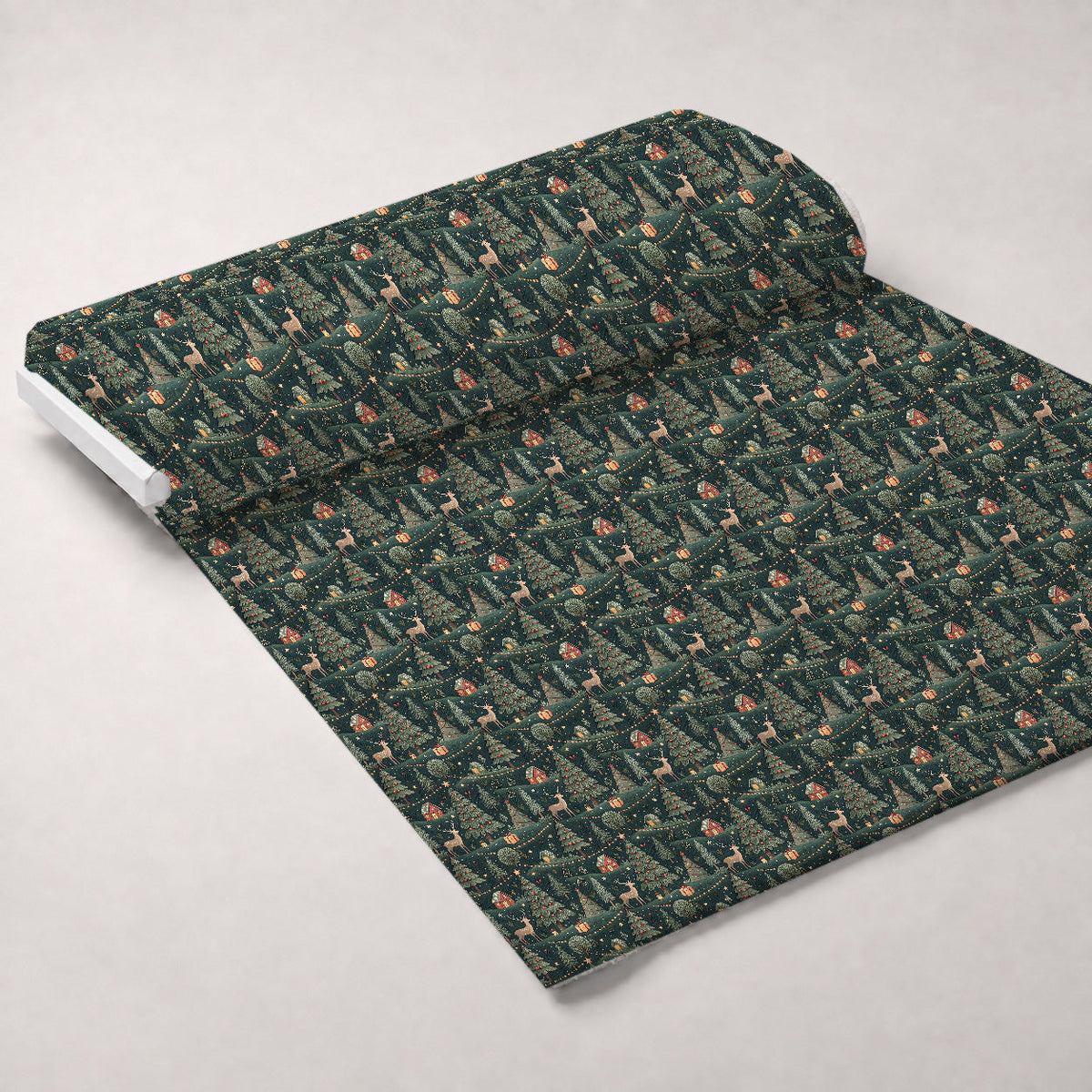 Evergreen Glow Pattern 6 Minky Fabric