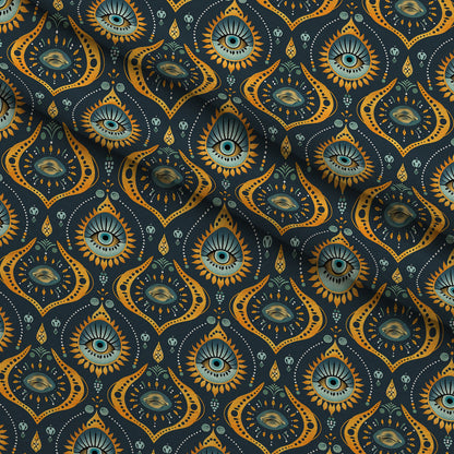 Evil Eye Pattern 7 Minky Fabric