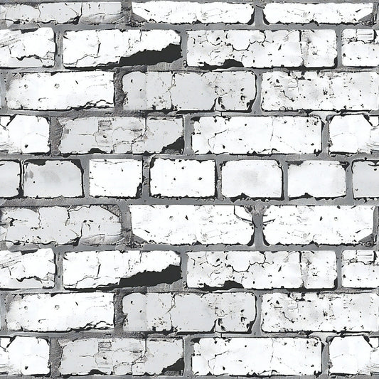 Brick Walls Pattern 10 Quilting Cotton Fabric