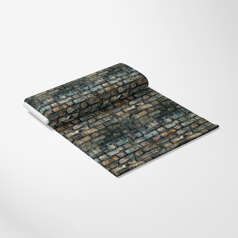 Brick Walls Pattern 11 Quilting Cotton Fabric
