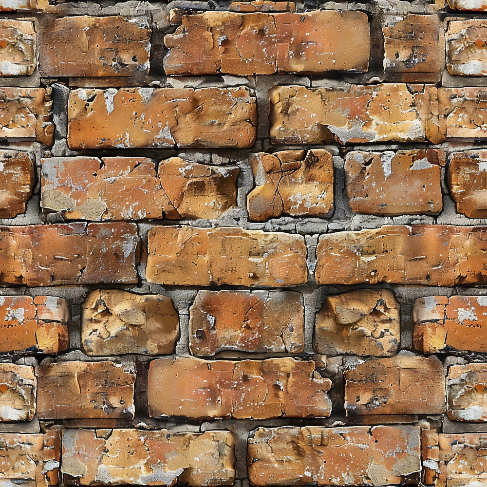 Painted Masonry Pattern 15 Minky Fabric