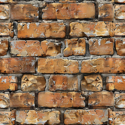 Painted Masonry Pattern 15 Minky Fabric