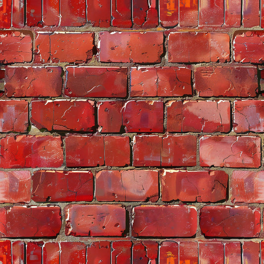 Brick Walls Pattern 16 Quilting Cotton Fabric