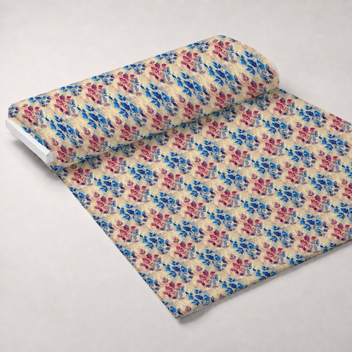 Faded Foliage Pattern 1 Minky Fabric
