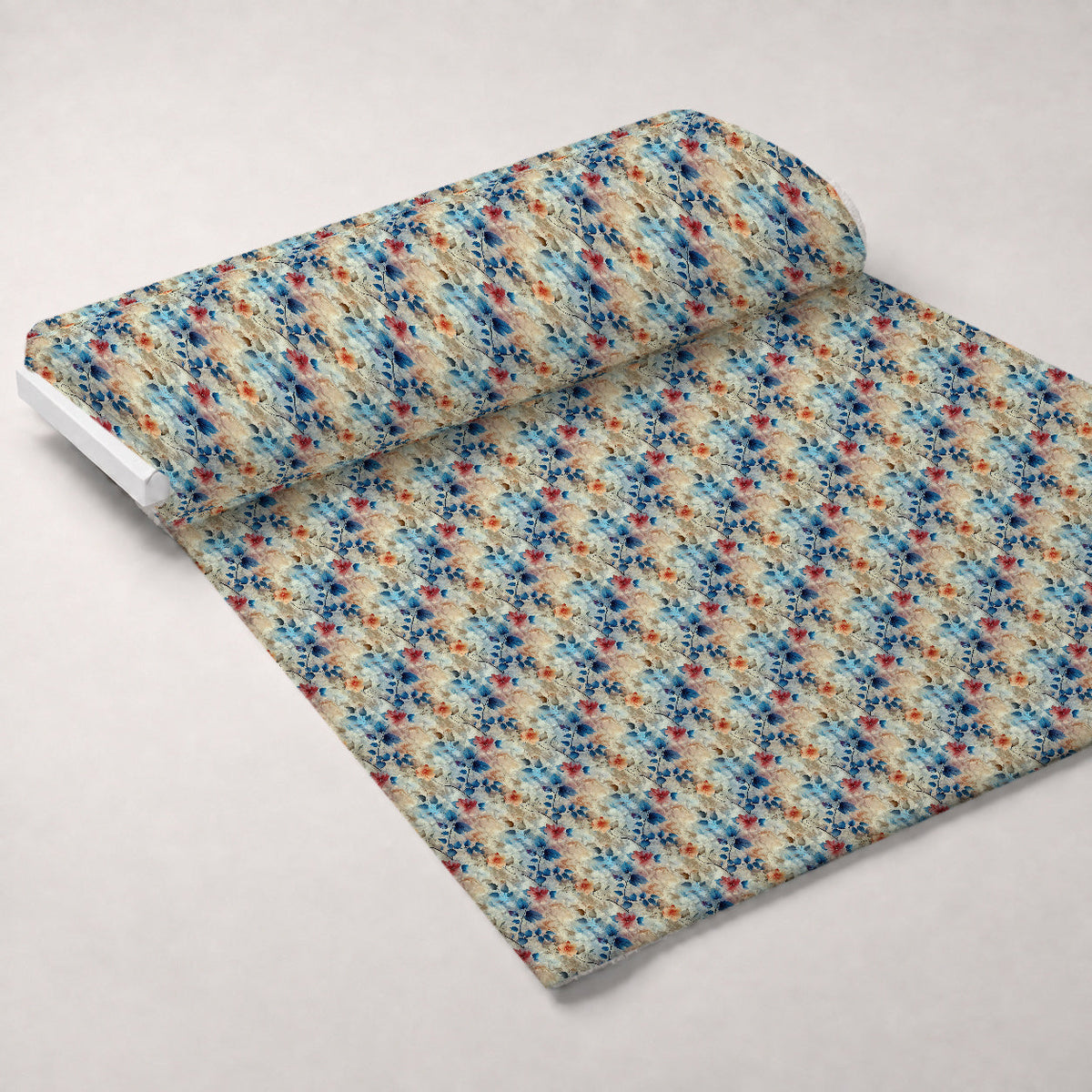 Faded Foliage Pattern 3 Minky Fabric