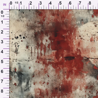Faded Fresco Pattern 10 Minky Fabric