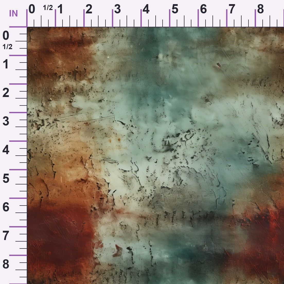 Faded Fresco Pattern 14 Minky Fabric
