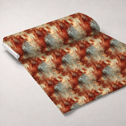 Faded Fresco Pattern 17 Minky Fabric