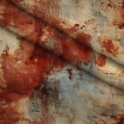Faded Fresco Pattern 17 Minky Fabric