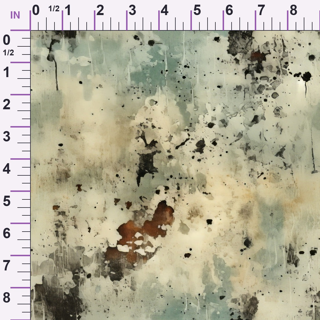 Faded Fresco Pattern 23 Minky Fabric