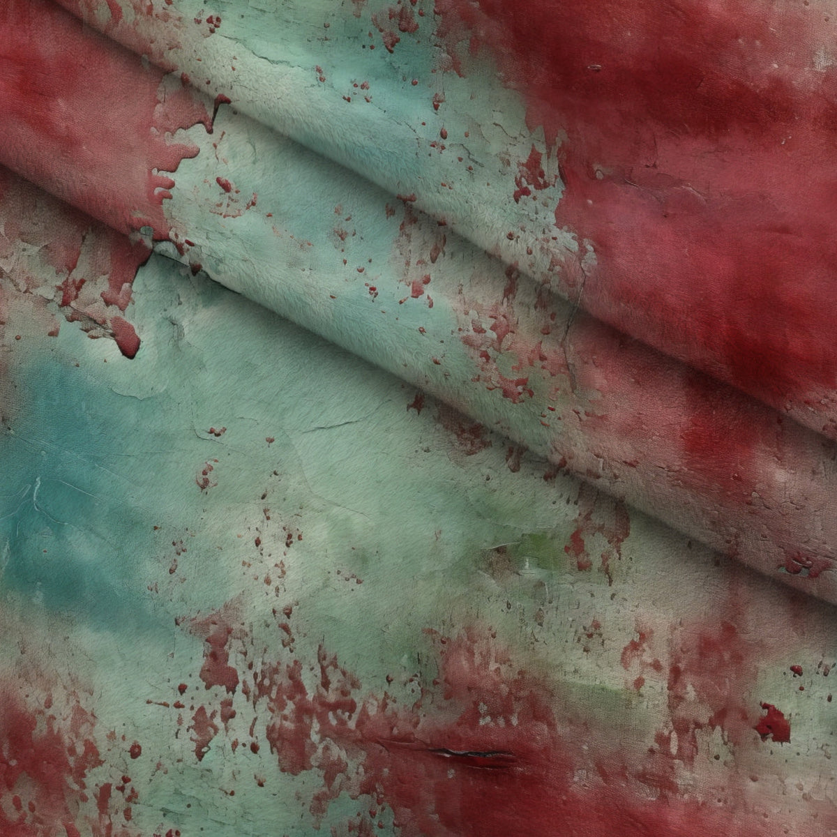 Faded Fresco Pattern 5 Minky Fabric