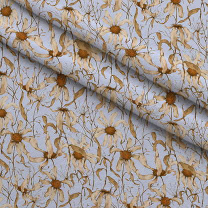 Faded Petals Pattern 2 Minky Fabric