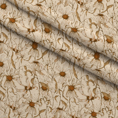Faded Petals Pattern 3 Minky Fabric
