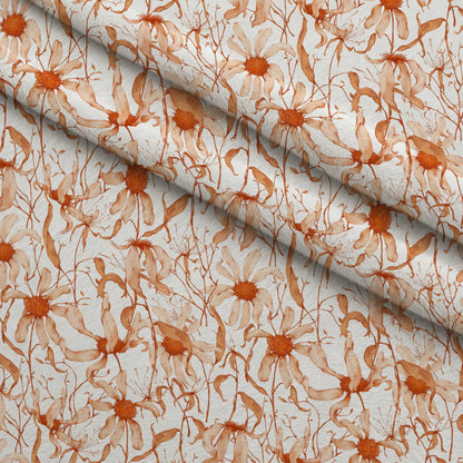 Faded Petals Pattern 4 Minky Fabric