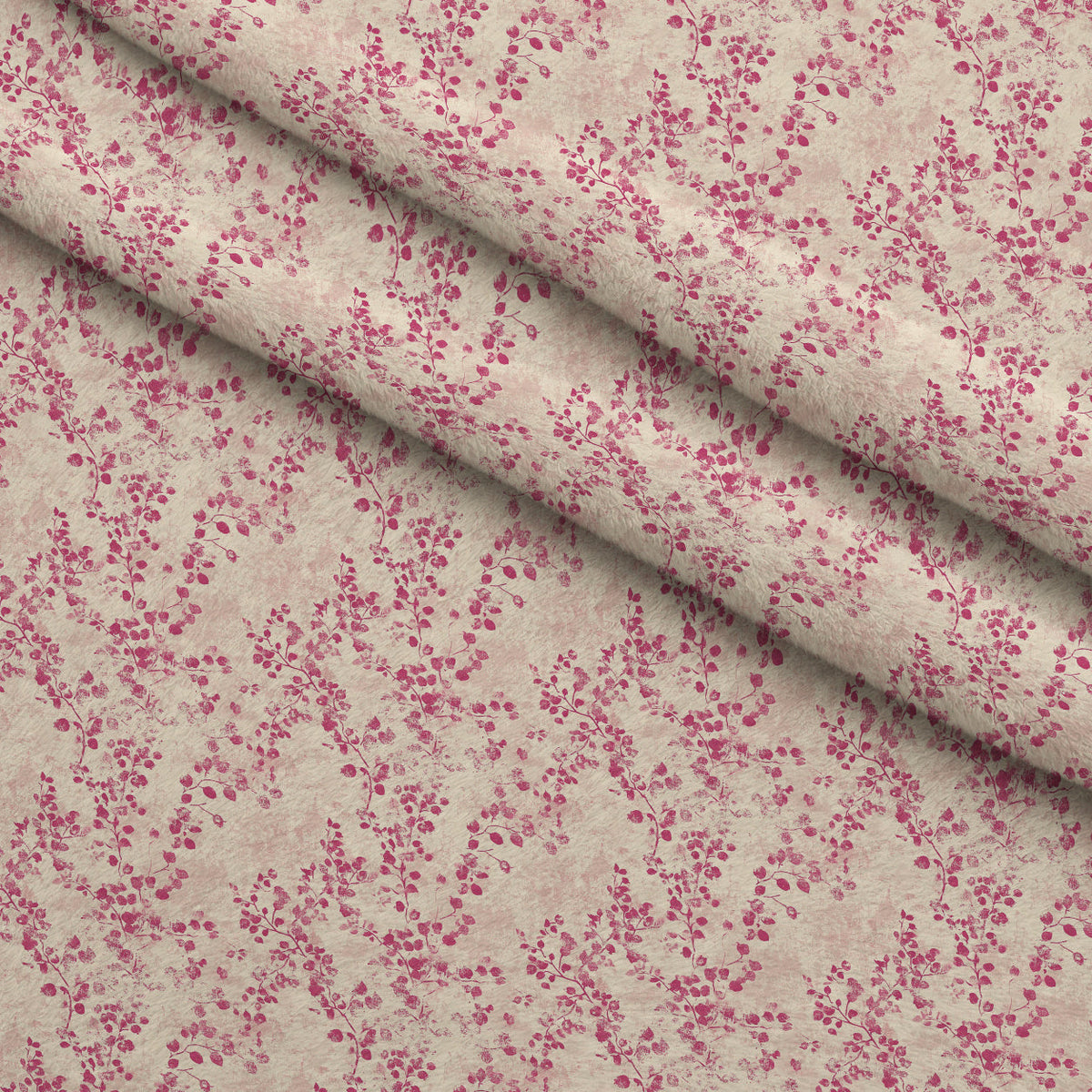 Faded Rose Pattern 18 Minky Fabric