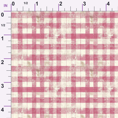 Faded Rose Pattern 5 Minky Fabric