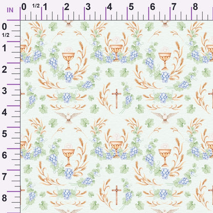 Faithful Blooms Pattern 15 Minky Fabric