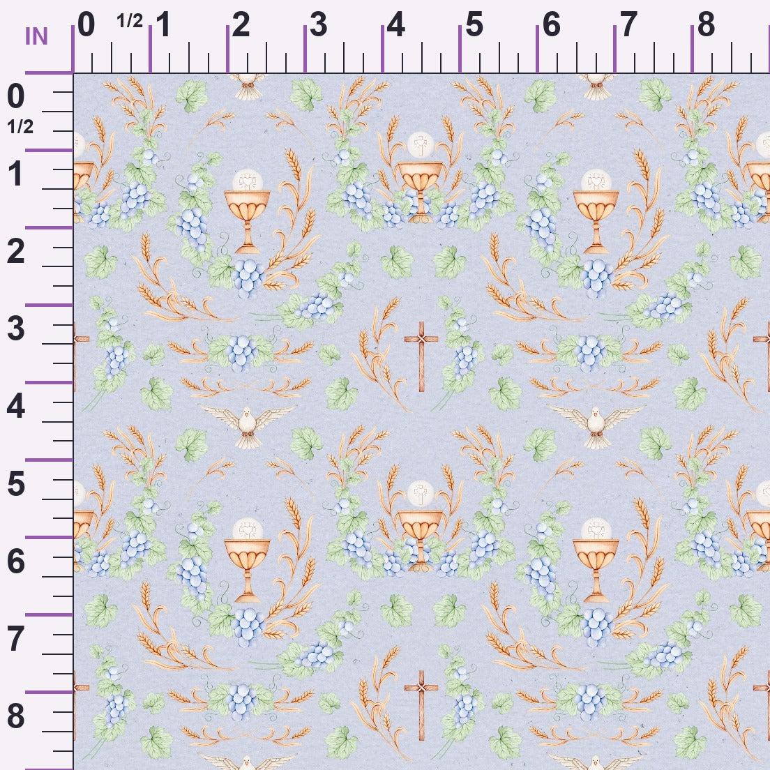 Faithful Blooms Pattern 17 Minky Fabric