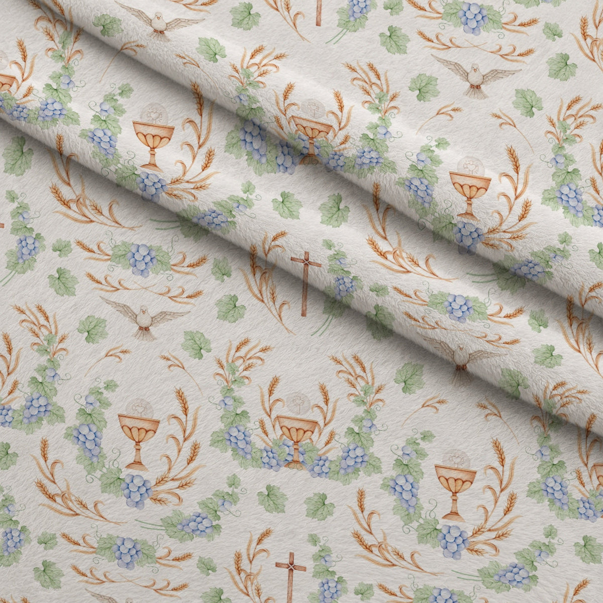Faithful Blooms Pattern 18 Minky Fabric