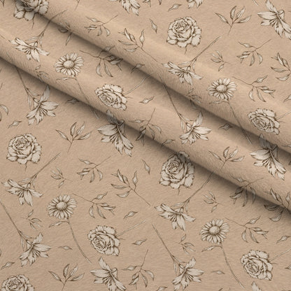 Faithful Blooms Pattern 7 Minky Fabric