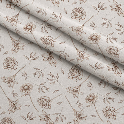Faithful Blooms Pattern 8 Minky Fabric