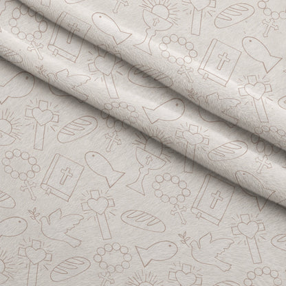 Faithful Blooms Pattern 9 Minky Fabric