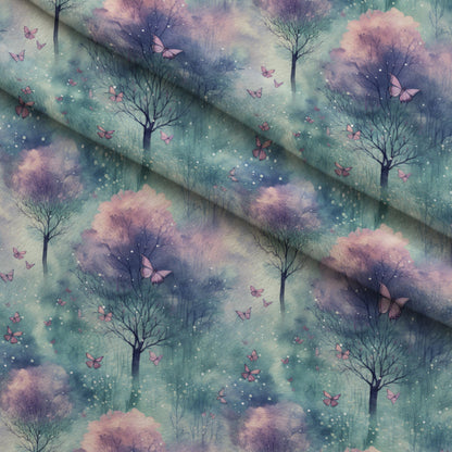 Fantasy Forest Pattern 1 Minky Fabric
