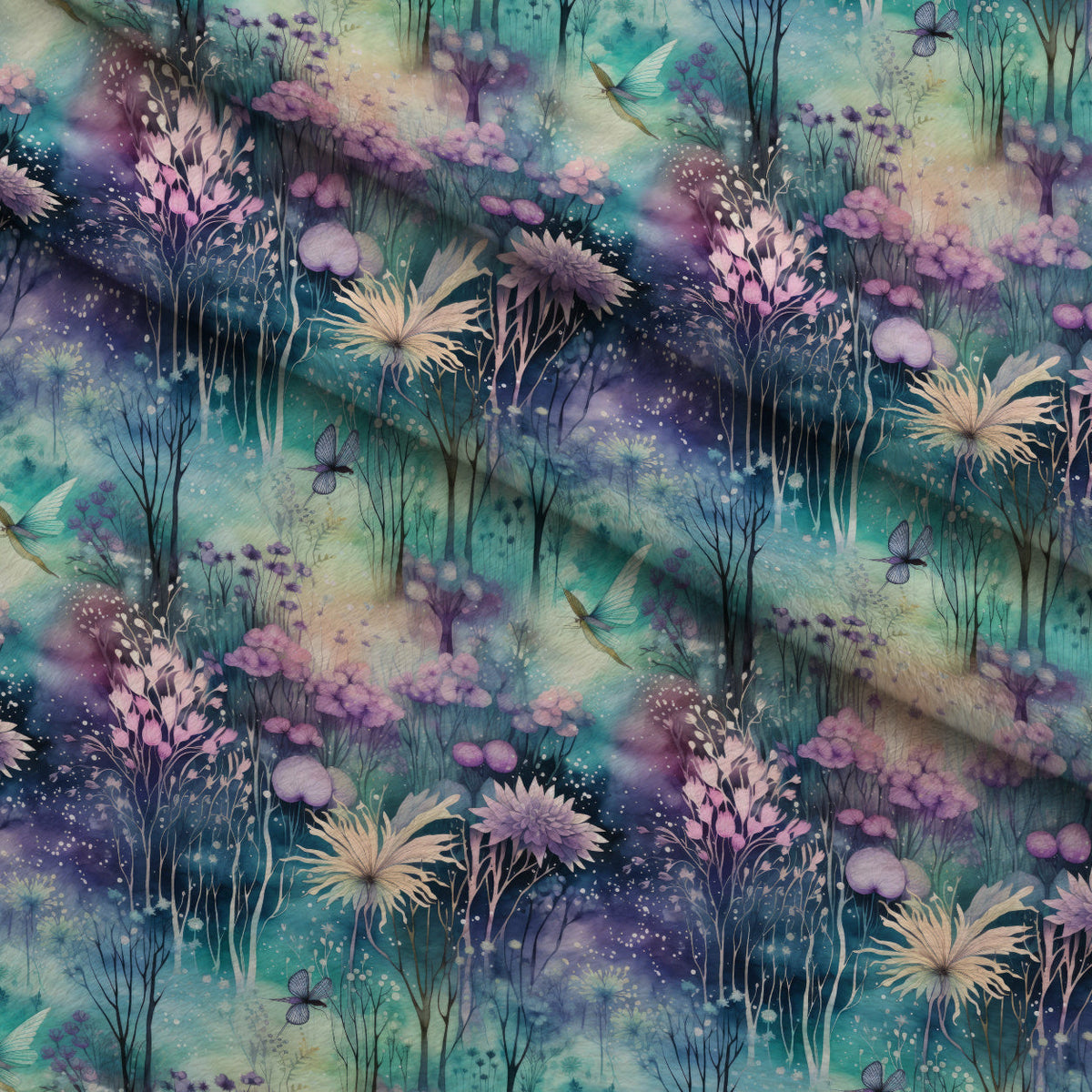 Fantasy Forest Pattern 11 Minky Fabric