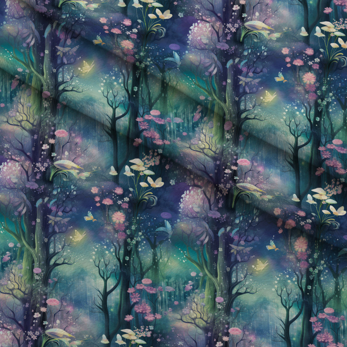 Fantasy Forest Pattern 12 Minky Fabric
