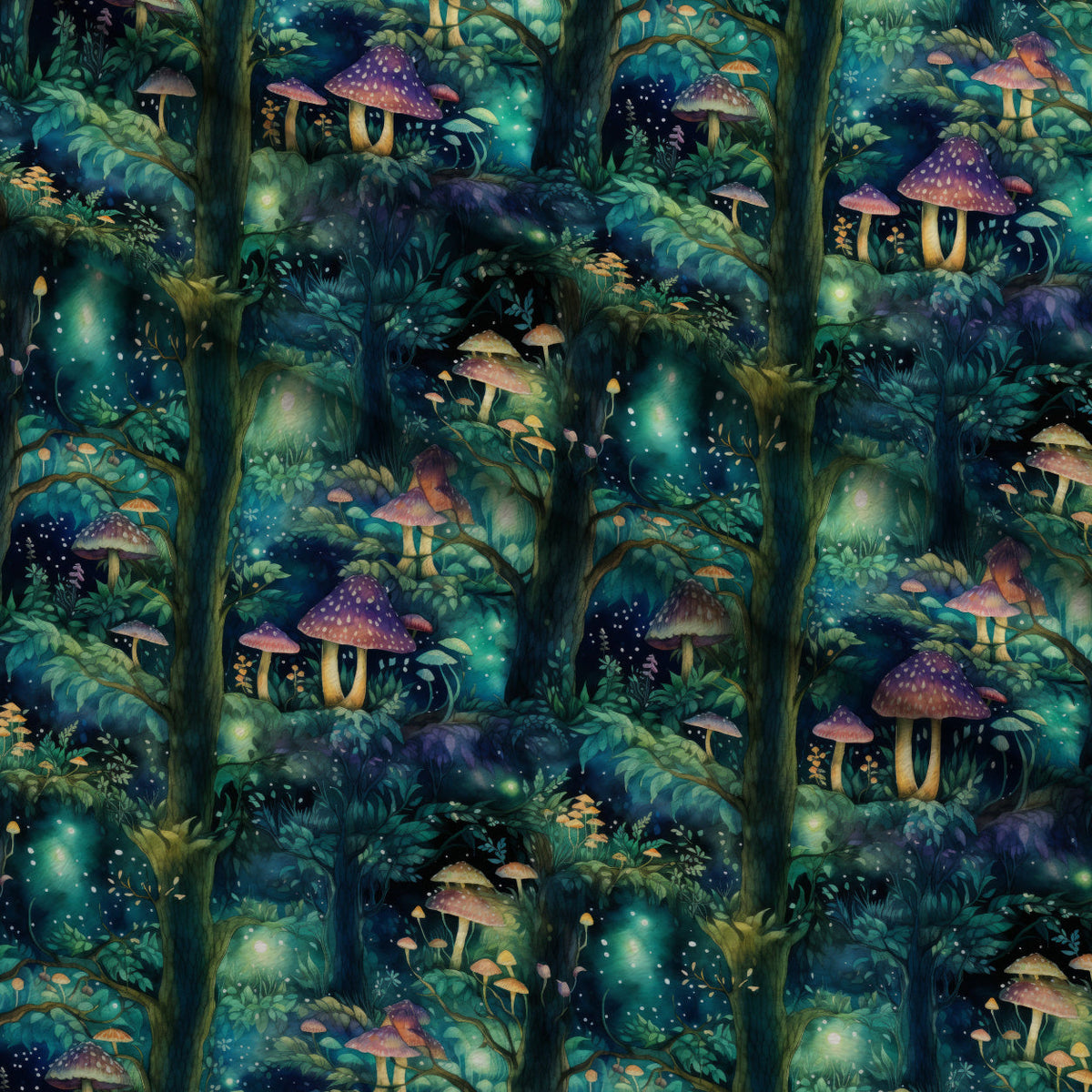 Fantasy Forest Pattern 13 Minky Fabric